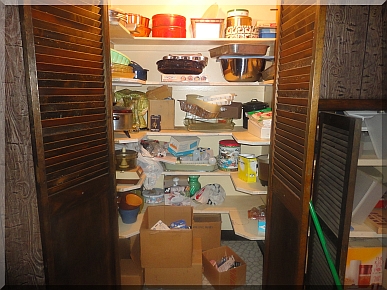 Andrews Estate Service Household Liquidation Specialists Storage Closet Shelves Tonawanda NY 14150 Cluttered
