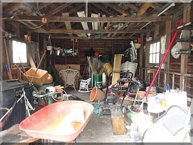 Andrews Estate Service Household Liquidation Specialists Garage North Tonawanda NY 14120 Cluttered