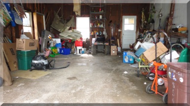 Andrews Estate Service Household Liquidation Specialists Garage Orchard Park NY 14127 Cluttered