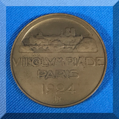 Andrews Estate Service 1924 Paris Olympics VIII Olimpiade Obverse