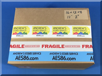 Andrews Estate Service AES86 Chess Set Packaging