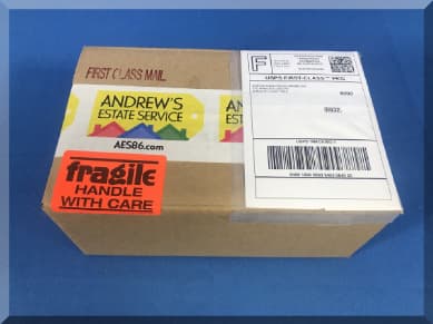 Andrews Estate Service AES86 Putz Sheep Packaging
