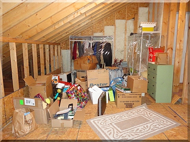 Andrews Estate Service Household Liquidation Specialist Attic Grand Island NY 14072 Cluttered