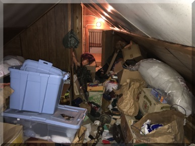 Andrews Estate Service Household Liquidation Specialist Attic Storage Lewiston NY 14092 Cluttered