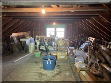 Andrews Estate Service Household Liquidation Specialist Attic North View Cheektowaga NY 14225 Cluttered