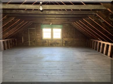 Andrews Estate Service Household Liquidation Specialist Attic North View Cheektowaga NY 14225 Emptied