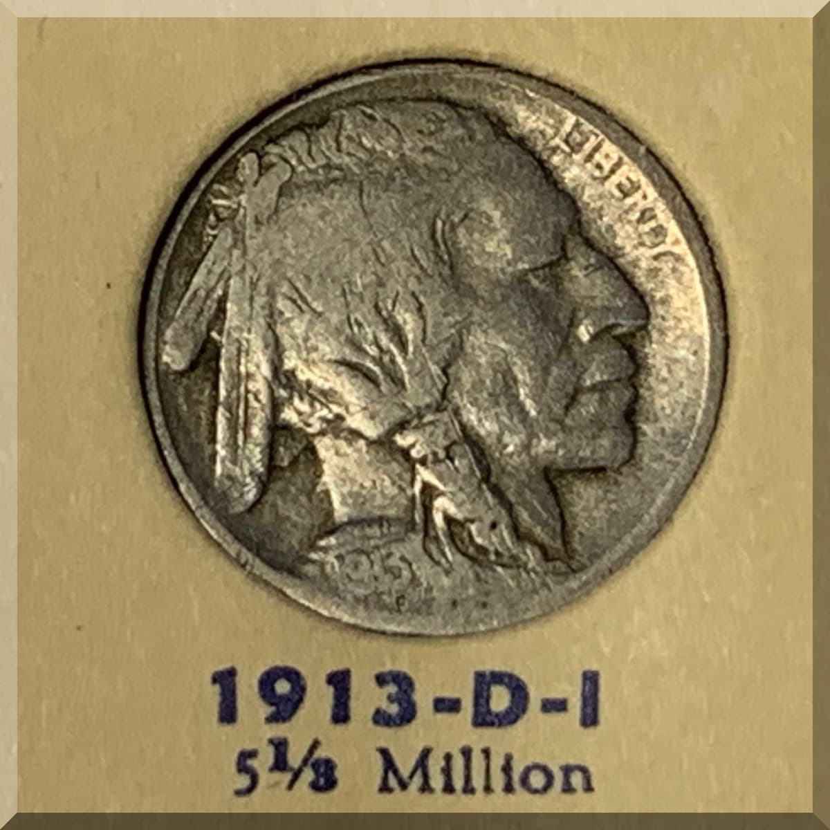Andrews Estate Service AES86 1913 D I Buffalo Nickel Andrews Estate Service AES86 1913 D I Buffalo Nickel