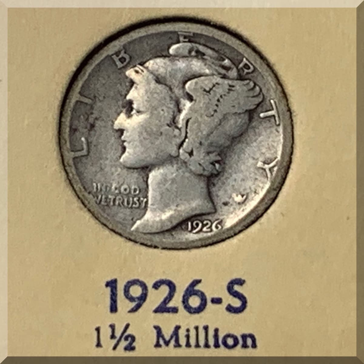 Andrews Estate Service AES86 1926 S Mercury Dime Andrews Estate Service AES86 1926 S Mercury Dime