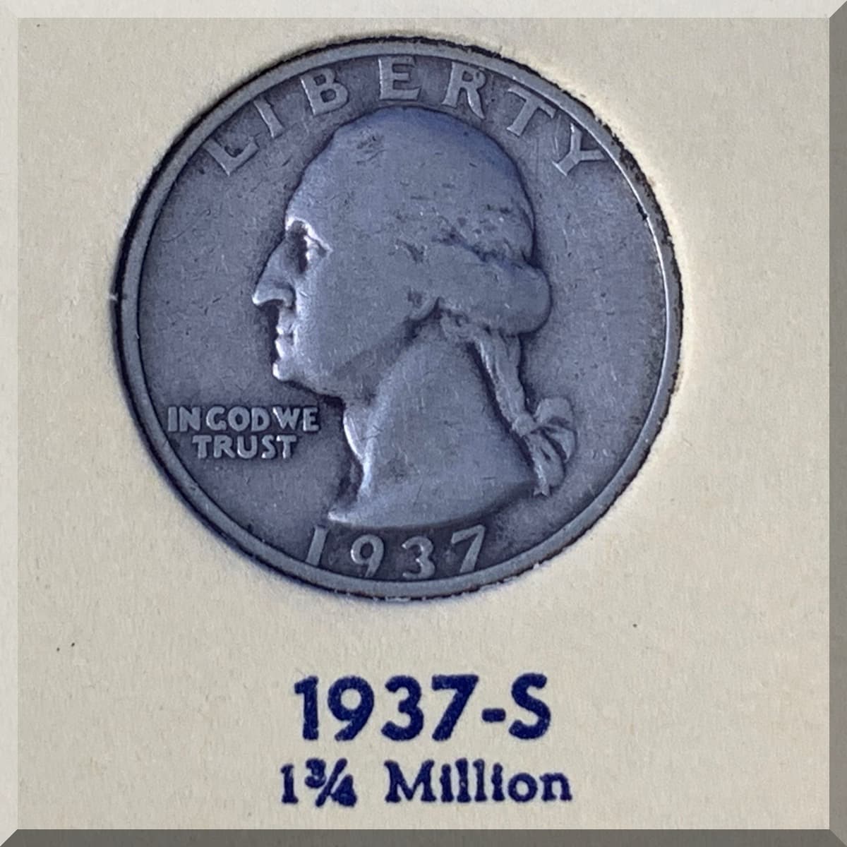 Andrews Estate Service AES86 1937 S Quarter Dollar Dollar Andrews Estate Service AES86 1937 S Quarter Dollar Dollar