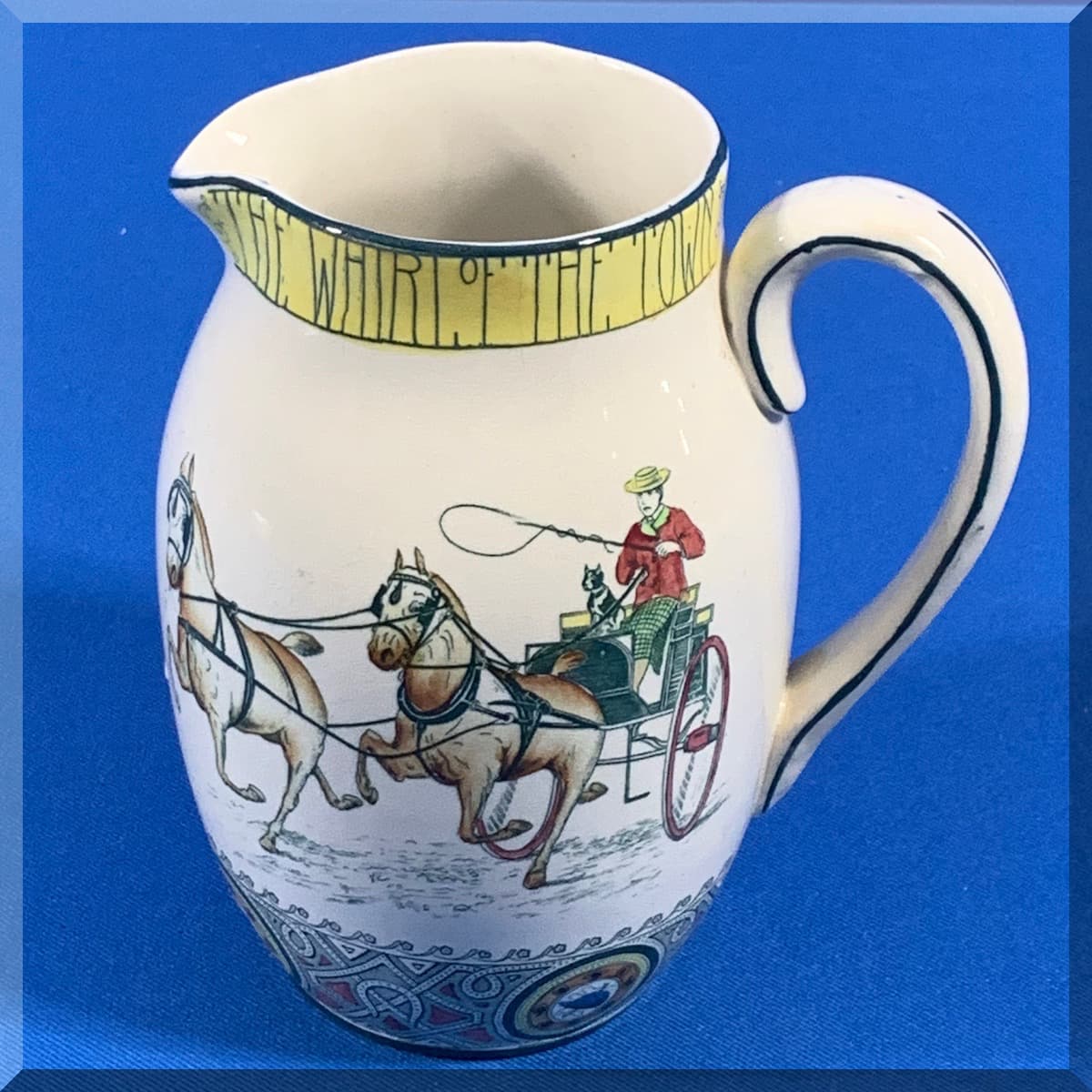 Andrews Estate Service AES86 Antique Buffalo Pottery H2O Ewer Andrews Estate Service AES86 Antique Buffalo Pottery H2O Ewer