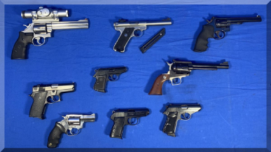 Andrews Estate Service AES86 Pistols & Handguns Require Permits