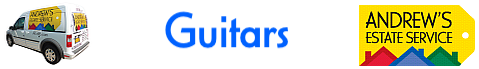 Andrews Estate Service Household Liquidation Specialist Guitars