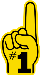 #1 Foam Finger