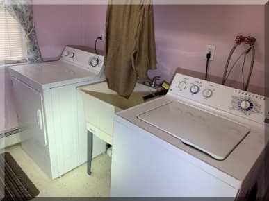 Andrews Estate Service Household Liquidation Specialists Laundry Room Hamburg NY 14075 Cluttered