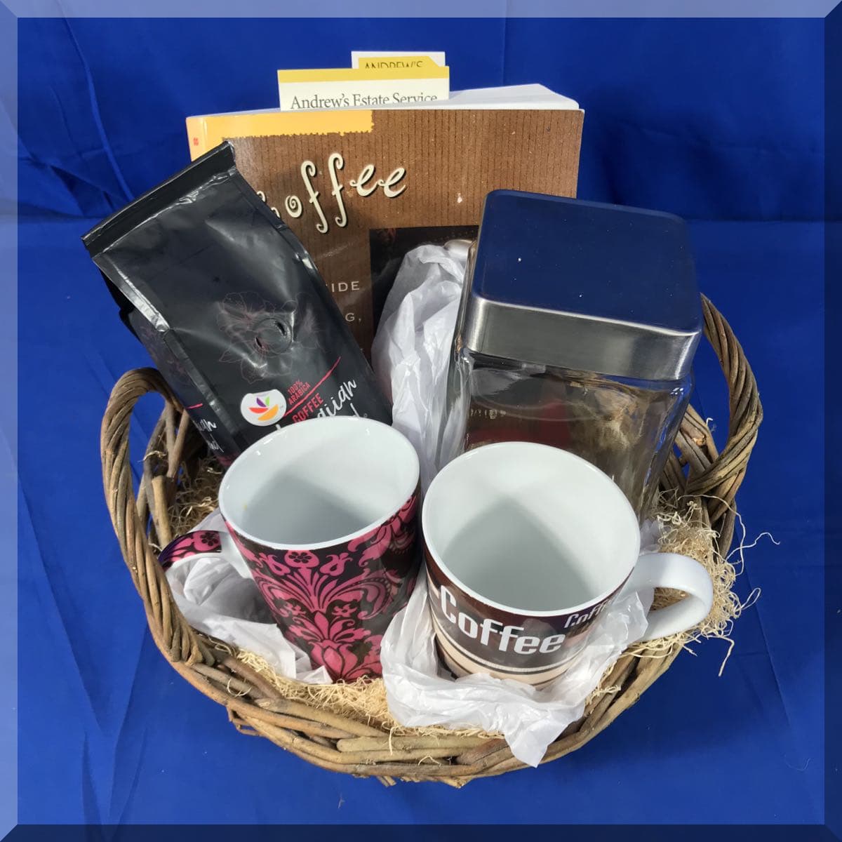 AES86.com Southline Volunteer Fire Company Coffee Time Theme Basket August 15, 2025
