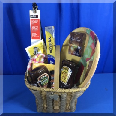 AES86.com St Francis Assisi Summer Barbecue BBQ Theme Basket June 09, 2018