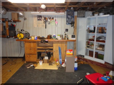 Andrews Estate Service Household Liquidation Specialists Tool Room East Wall Cluttered